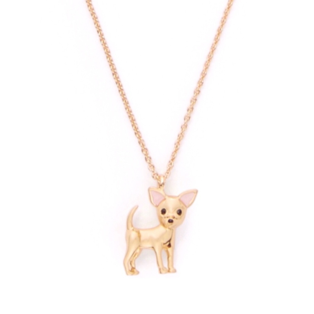 Kate Spade • Haute Stuff Chihuahua Necklace